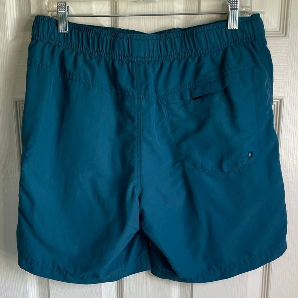 The North Face Class V Belted Shorts 8" Sz M Teal Pockets Swim Hiking Outdoors - Picture 2 of 12